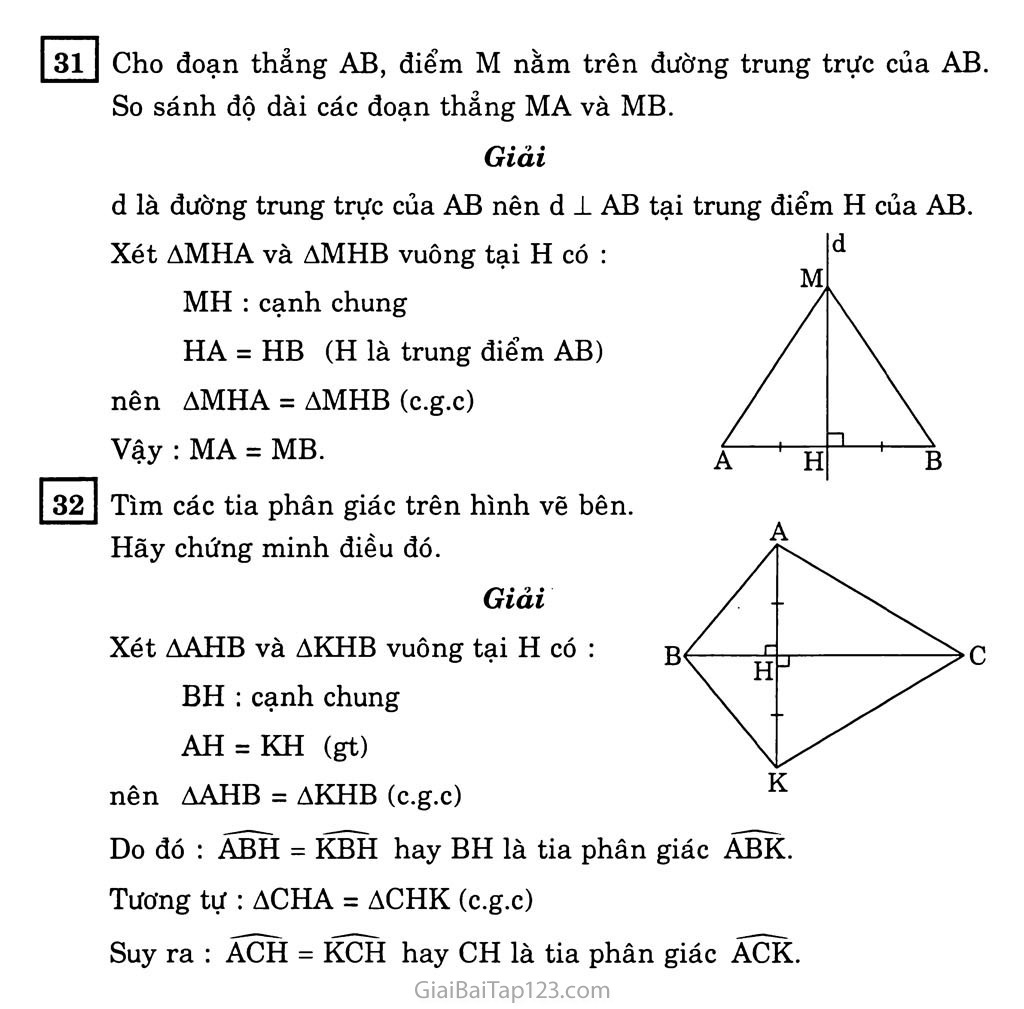 §4. Trường hợp bằng nhau thứ hai của tam giác: cạnh - góc - cạnh (c.g.c) trang 5