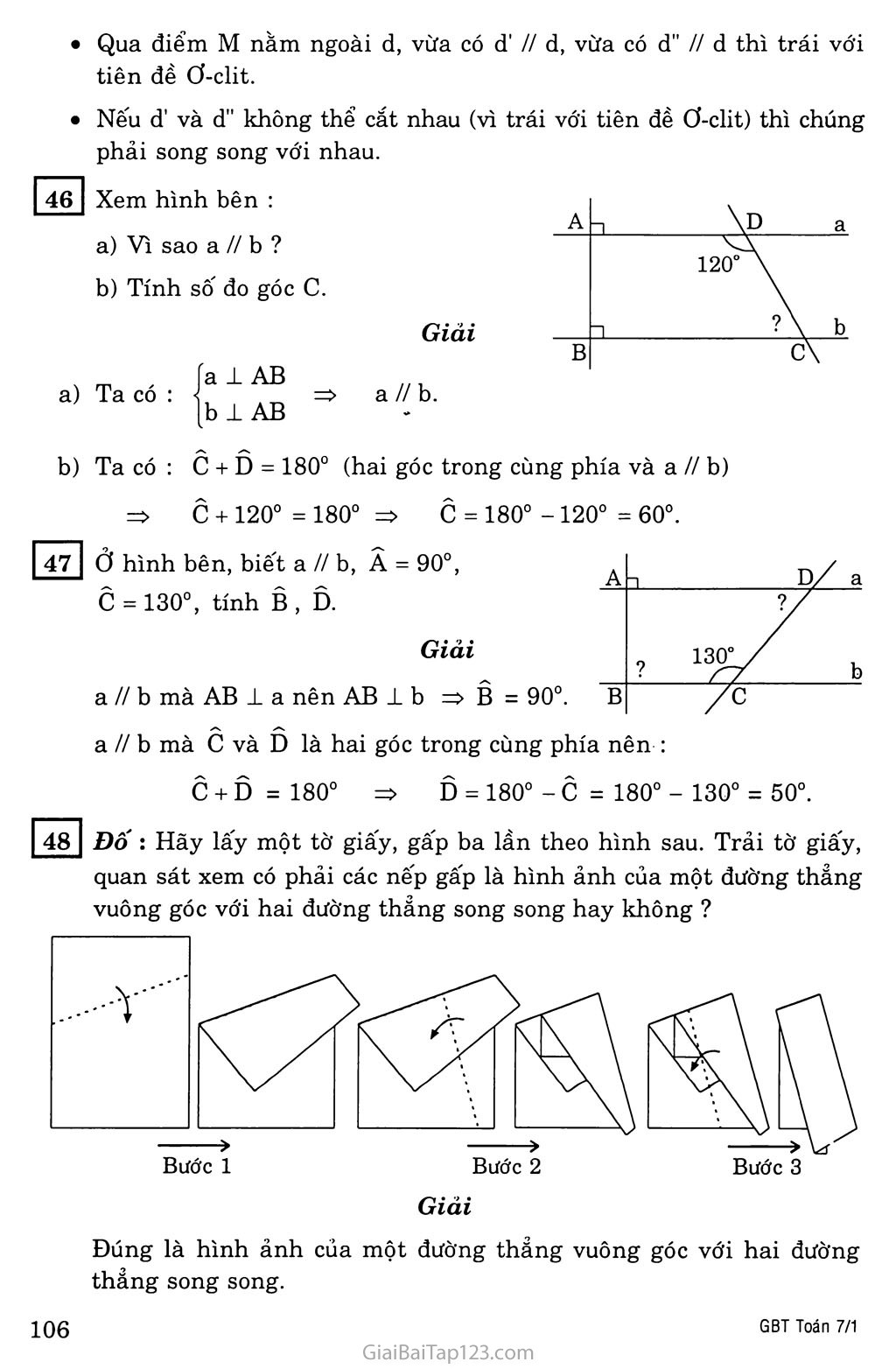 §6. Từ vuông góc đến song song trang 4