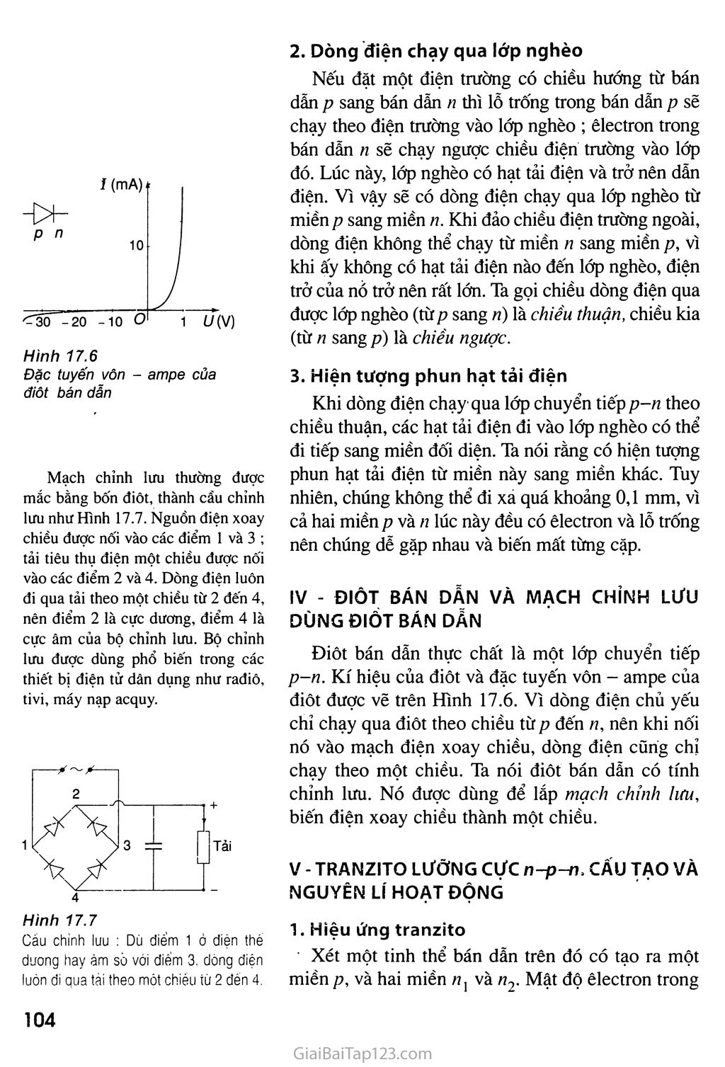 Bài 17. Dòng điện trong chất bán dẫn trang 4