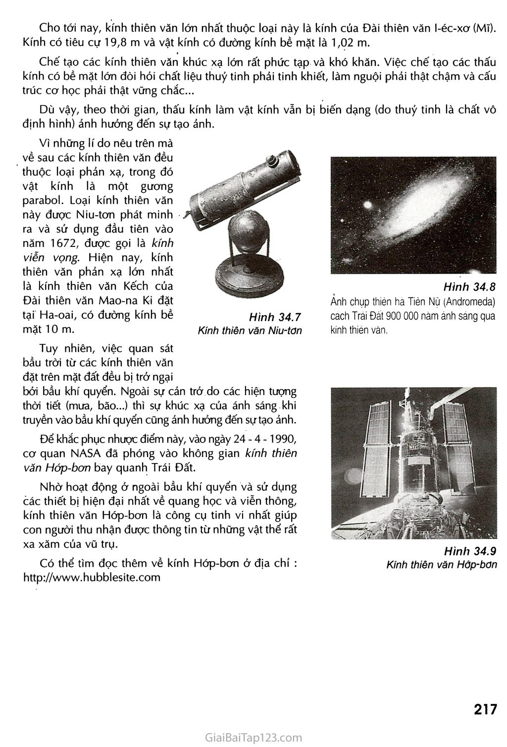 Bài 34. Kính thiên văn trang 5