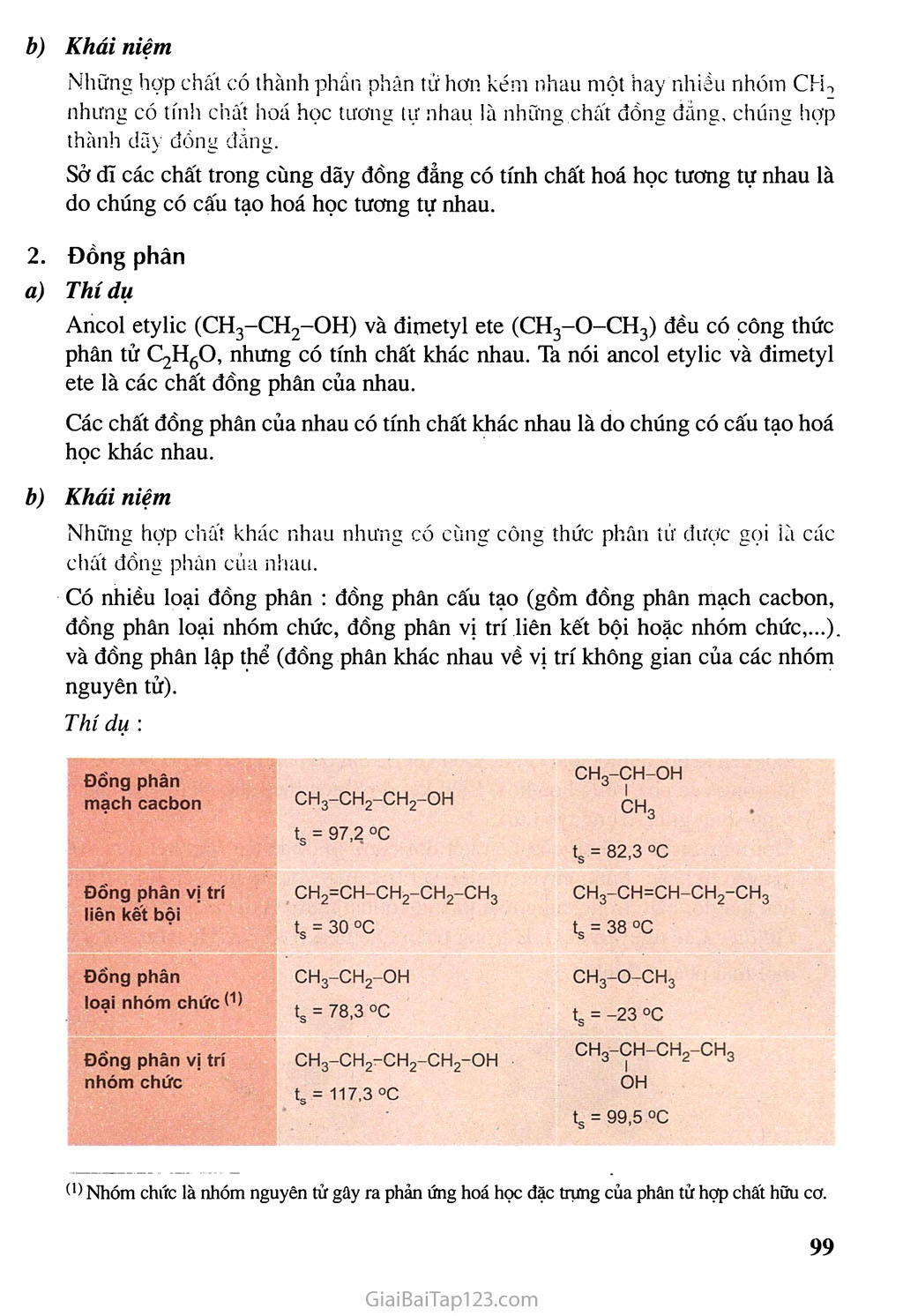 Bài 22: Cấu trúc phân tử hợp chất hữu cơ trang 4