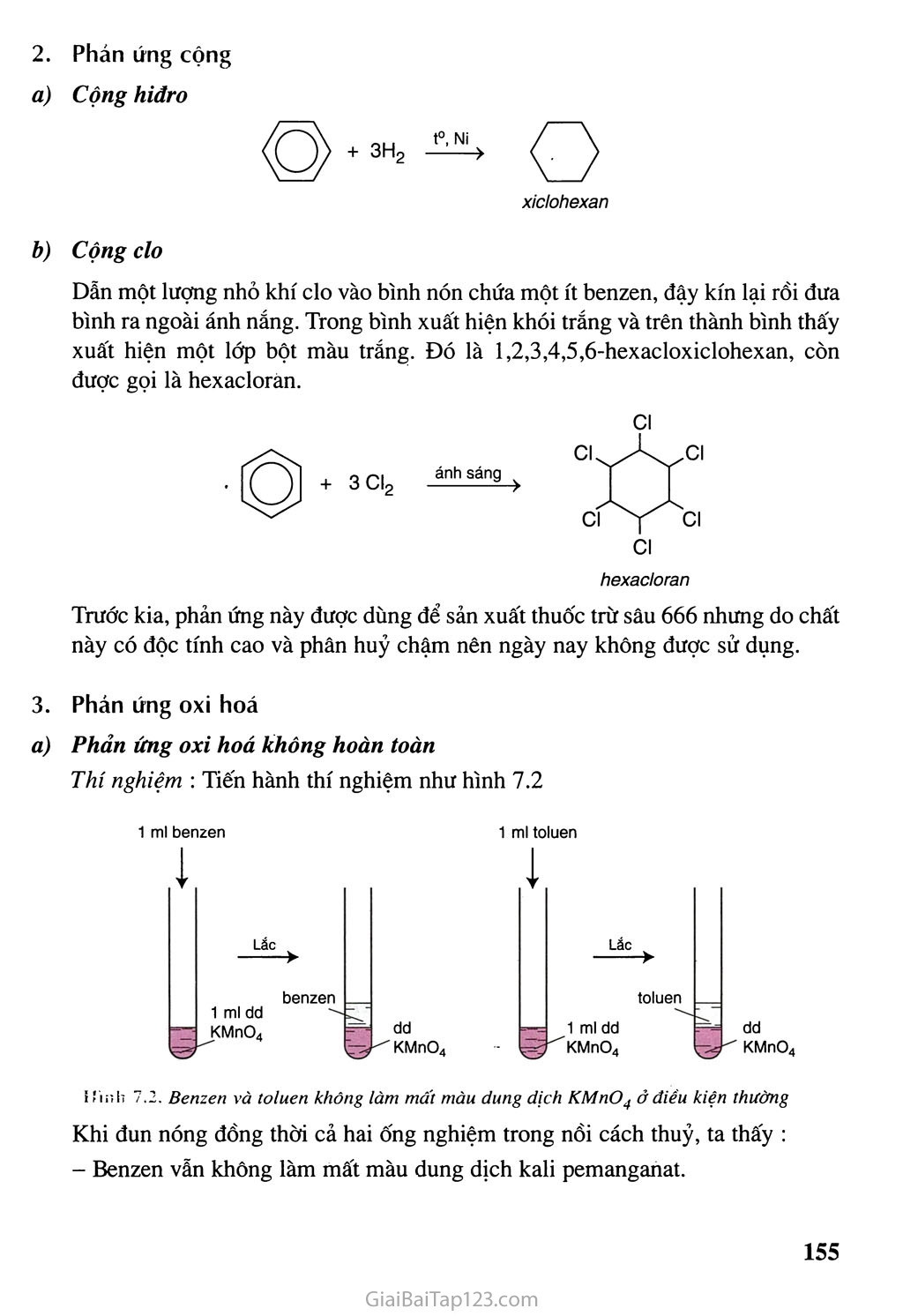 Bài 35: Benzen và đồng đẳng - Một số hiđrocacbon thơm khác trang 7