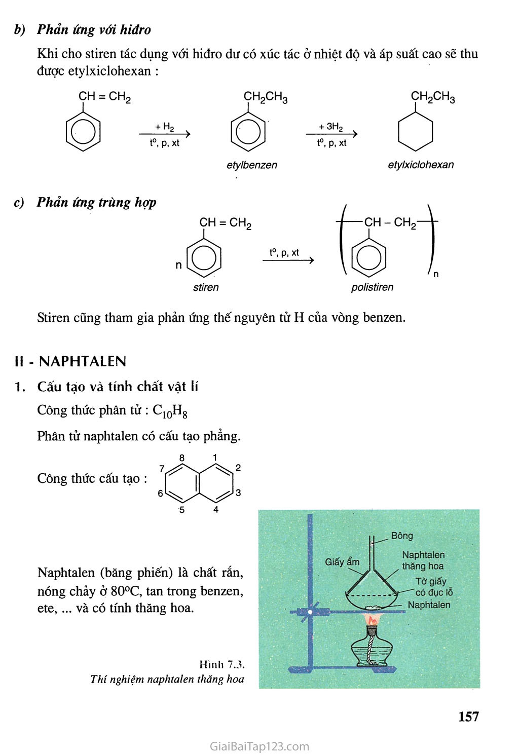Bài 35: Benzen và đồng đẳng - Một số hiđrocacbon thơm khác trang 9
