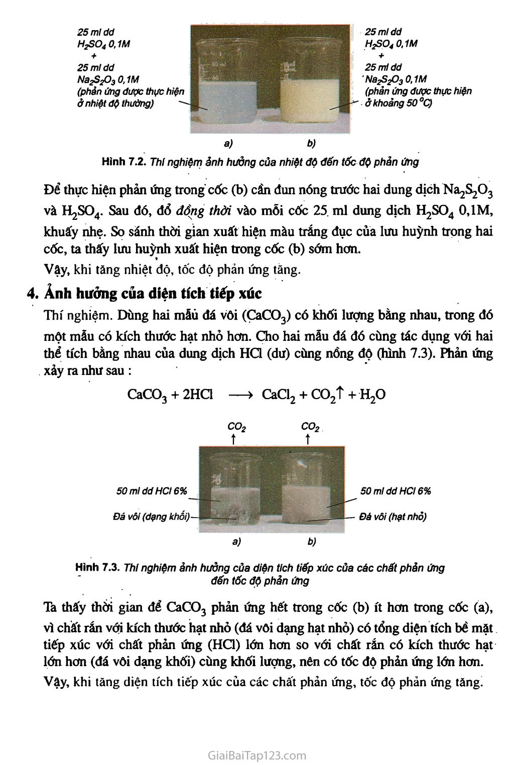 Bài 36. Tốc độ phản ứng hóa học trang 4
