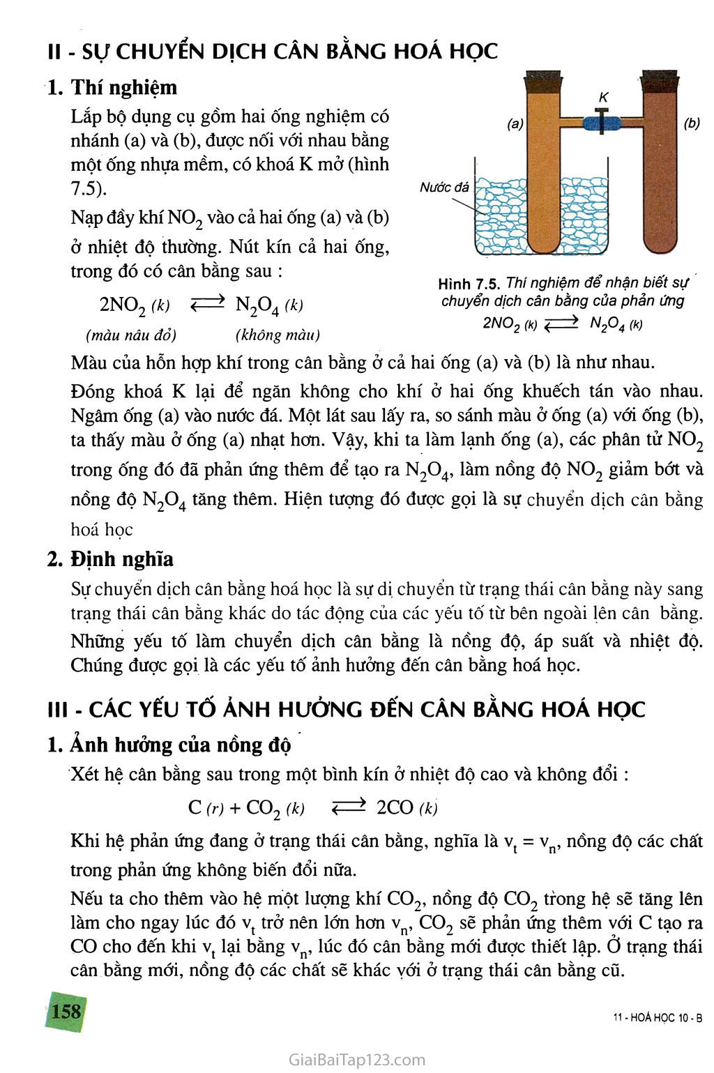 Bài 38. Căn bằng hóa học trang 3