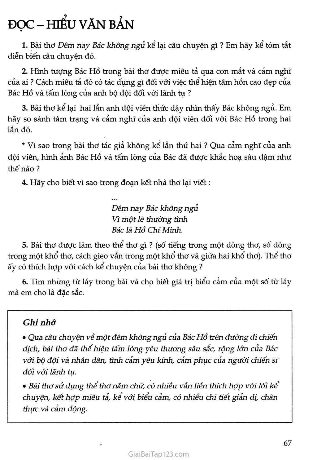 Đêm nay Bác không ngủ trang 6 Đêm nay Bác không ngủ trang 6