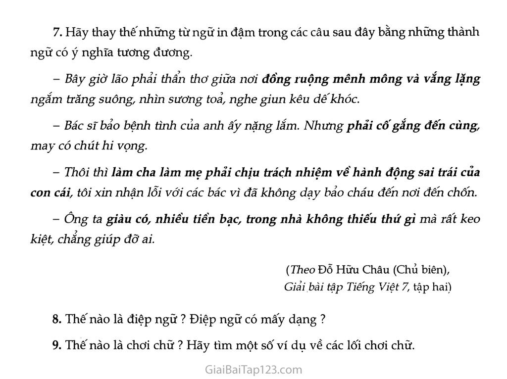 Ôn tập phần Tiếng Việt (tiếp theo) trang 2
