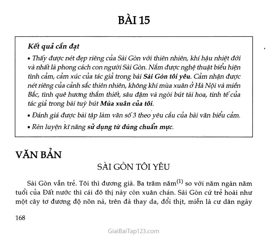 Sài Gòn tôi yêu trang 1
