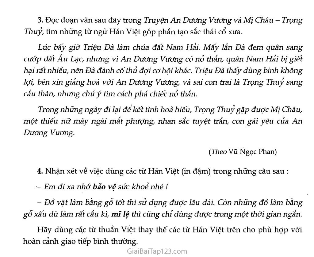 Từ Hán Việt (tiếp theo) trang 4