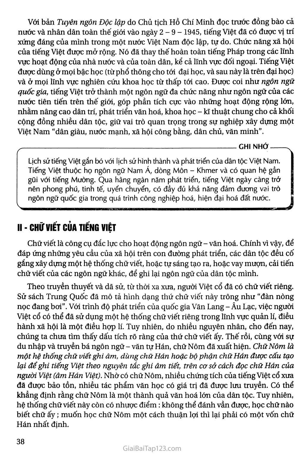 Khái quát lịch sử tiếng Việt trang 6