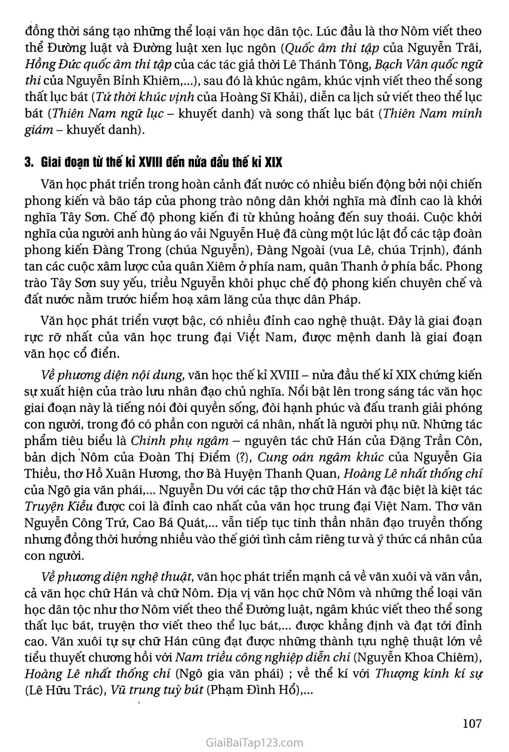 Khái quát văn học Việt Nam từ thế kỉ X đến hết thế kỉ XIX trang 4