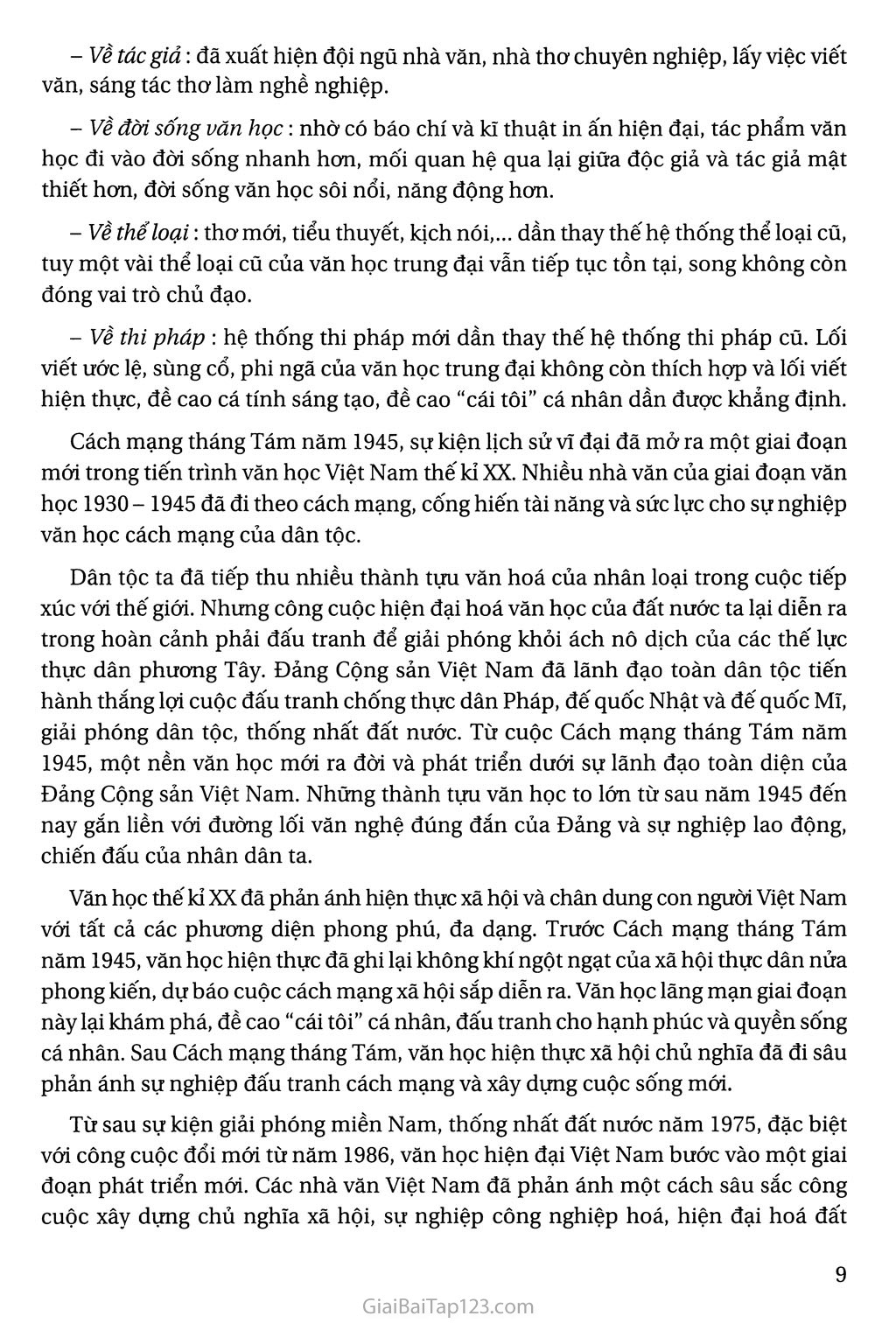 Tổng quan văn học Việt Nam trang 5