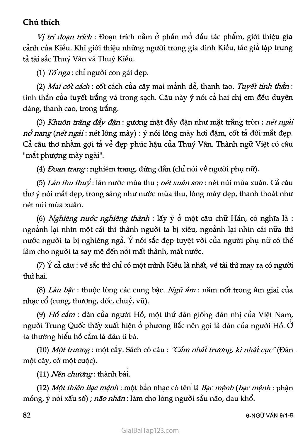 Chị em Thuý Kiều (trích Truyện Kiều) trang 2