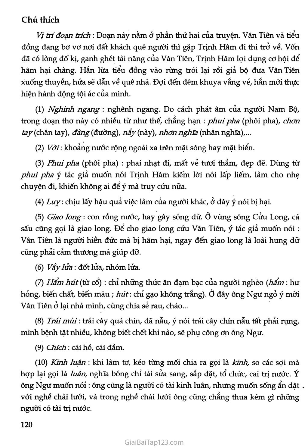 Lục Vân Tiên gặp nạn (trích Truyện Lục Vân Tiên) trang 3