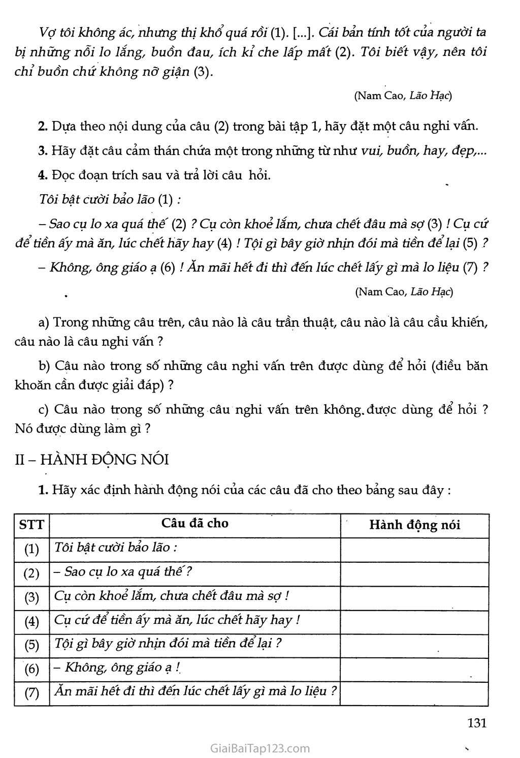Ôn tập và kiểm tra phần Tiếng Việt trang 2