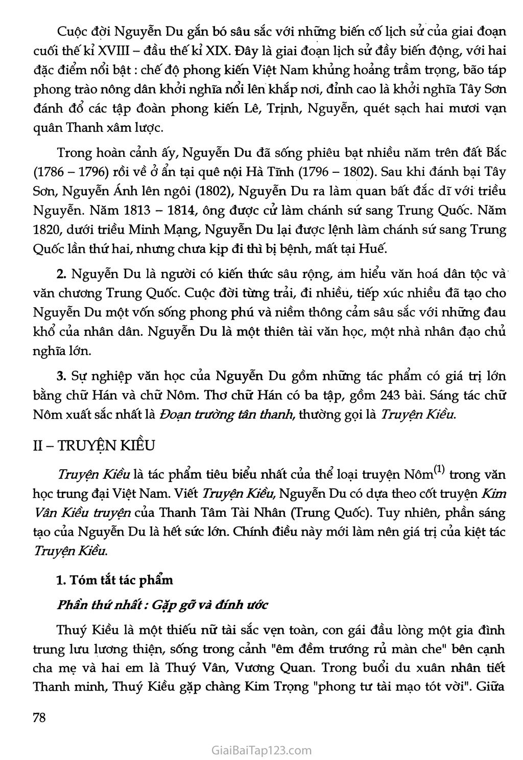 Truyện Kiều của Nguyễn Du trang 3
