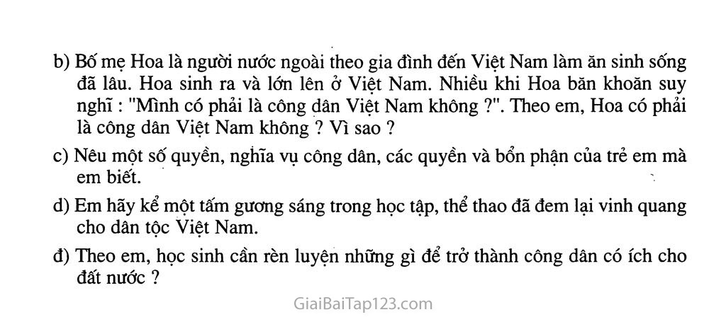 Bài 13: Công dân nước Cộng hoà xã hội chủ nghĩa Việt Nam trang 4