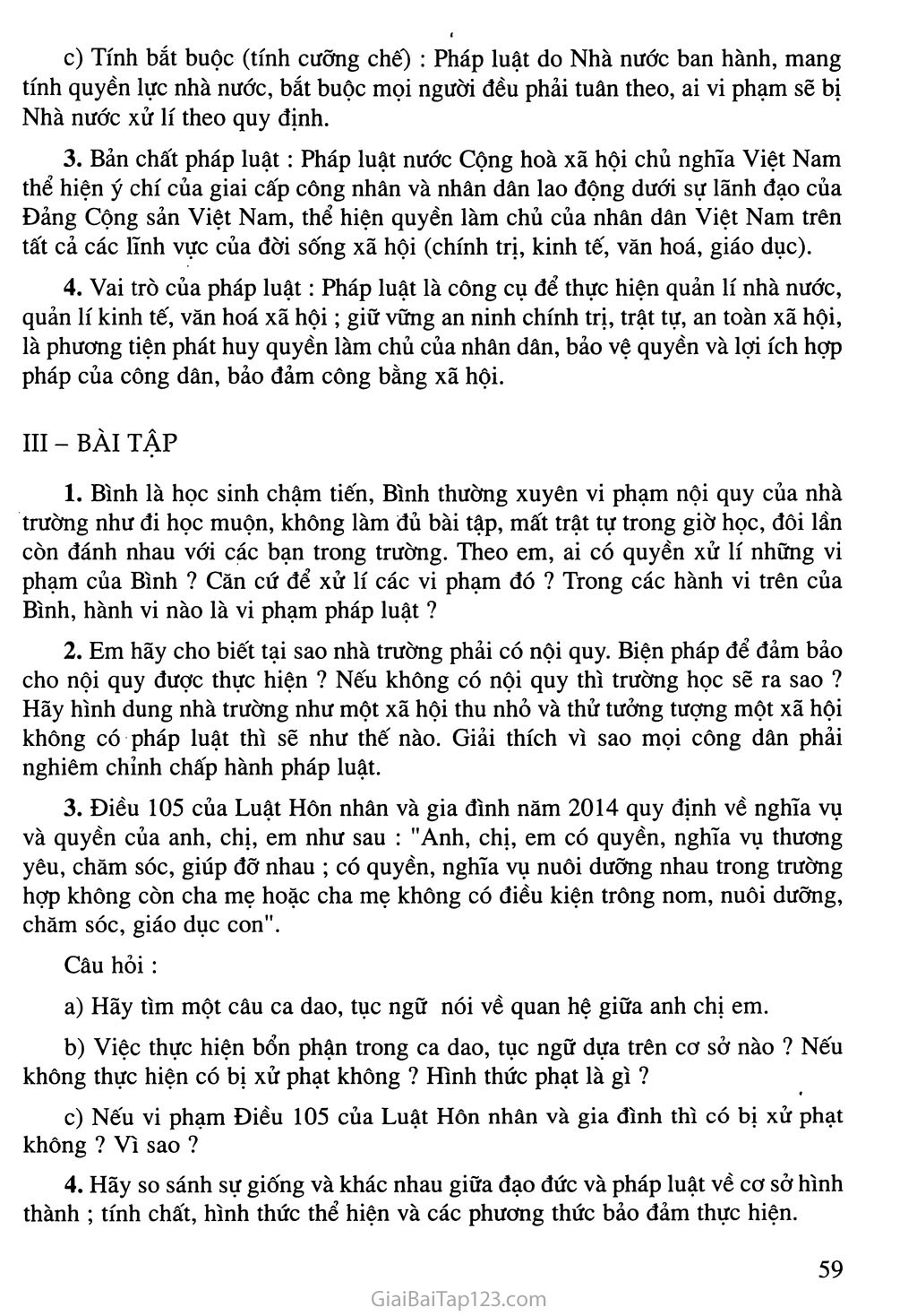 Bài 21: Pháp luật nước Cộng hoà xã hội chủ nghĩa Việt Nam trang 3