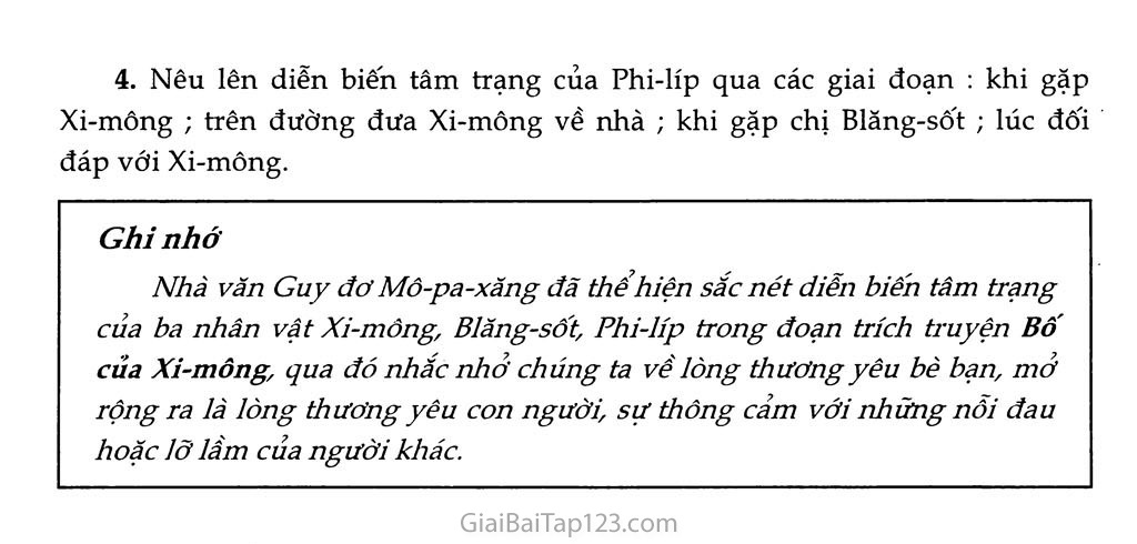 Bố của Xi-mông (trích) trang 6