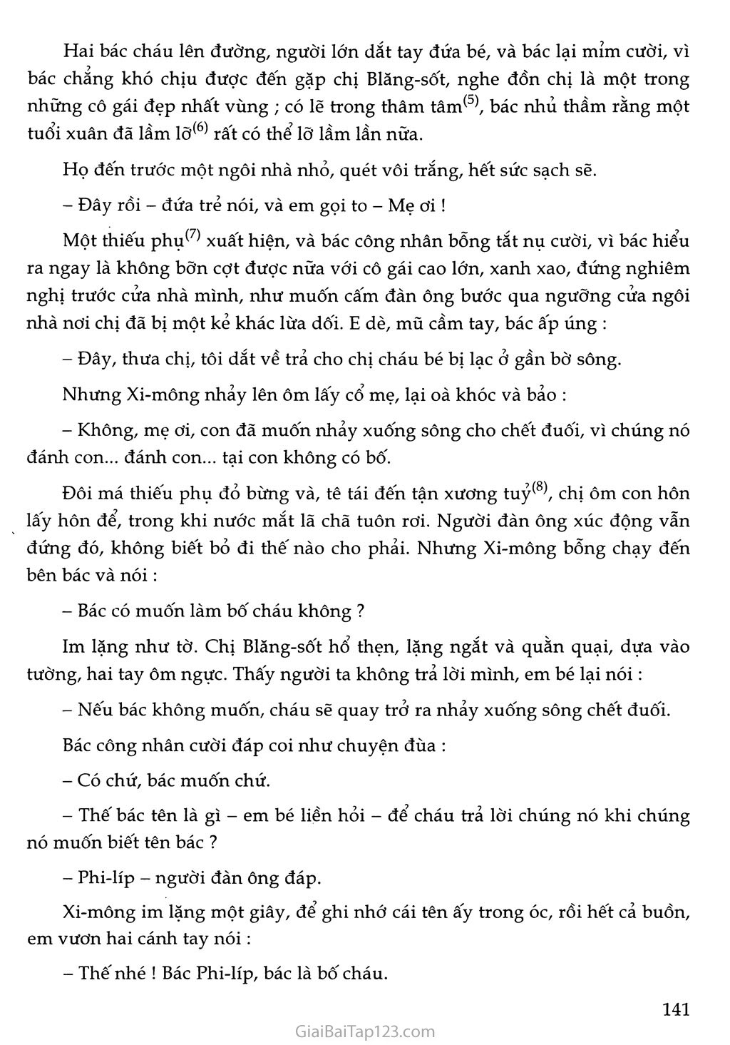 Bố của Xi-mông (trích) trang 3