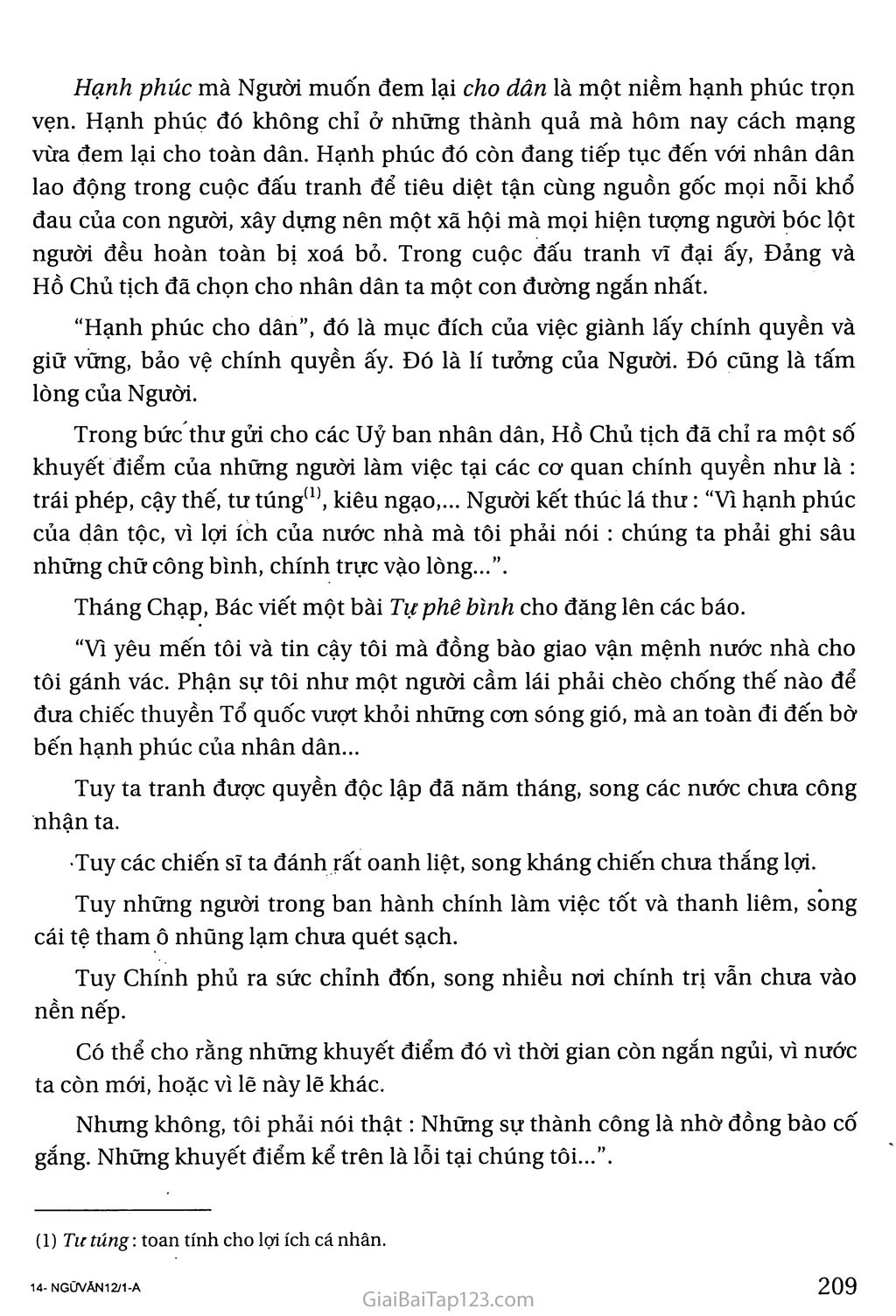 Đọc thêm: Những ngày đầu của đất nước Việt Nam mới (trích Những năm tháng không thể nào quên) trang 6