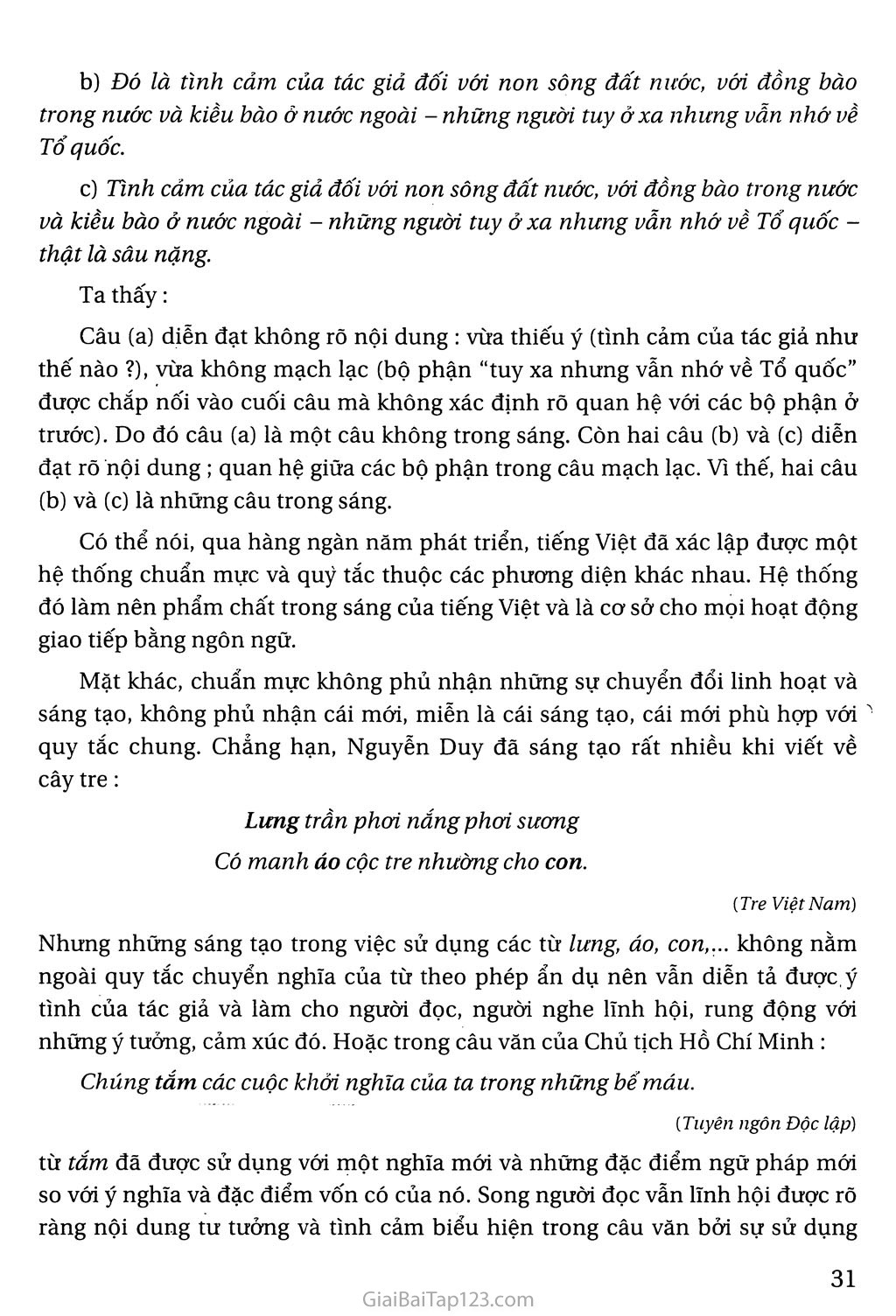 Giữ gìn sự trong sáng của Tiếng Việt trang 2