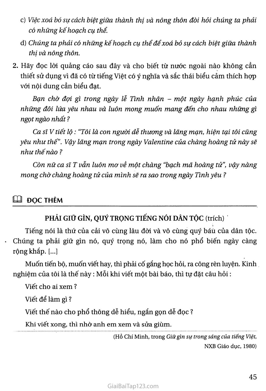 Giữ gìn sự trong sáng của Tiếng Việt (tiếp theo) trang 3