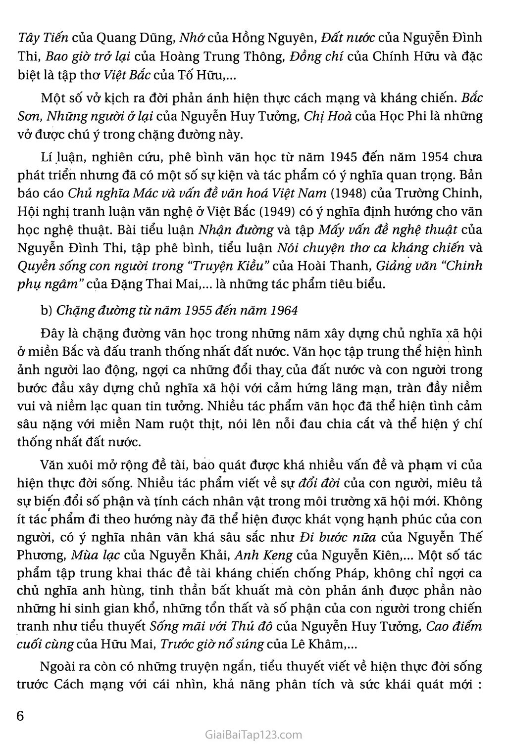 Khái quát văn học Việt Nam từ cách mạng tháng tám năm 1945 đến hết thế kỉ XX trang 4