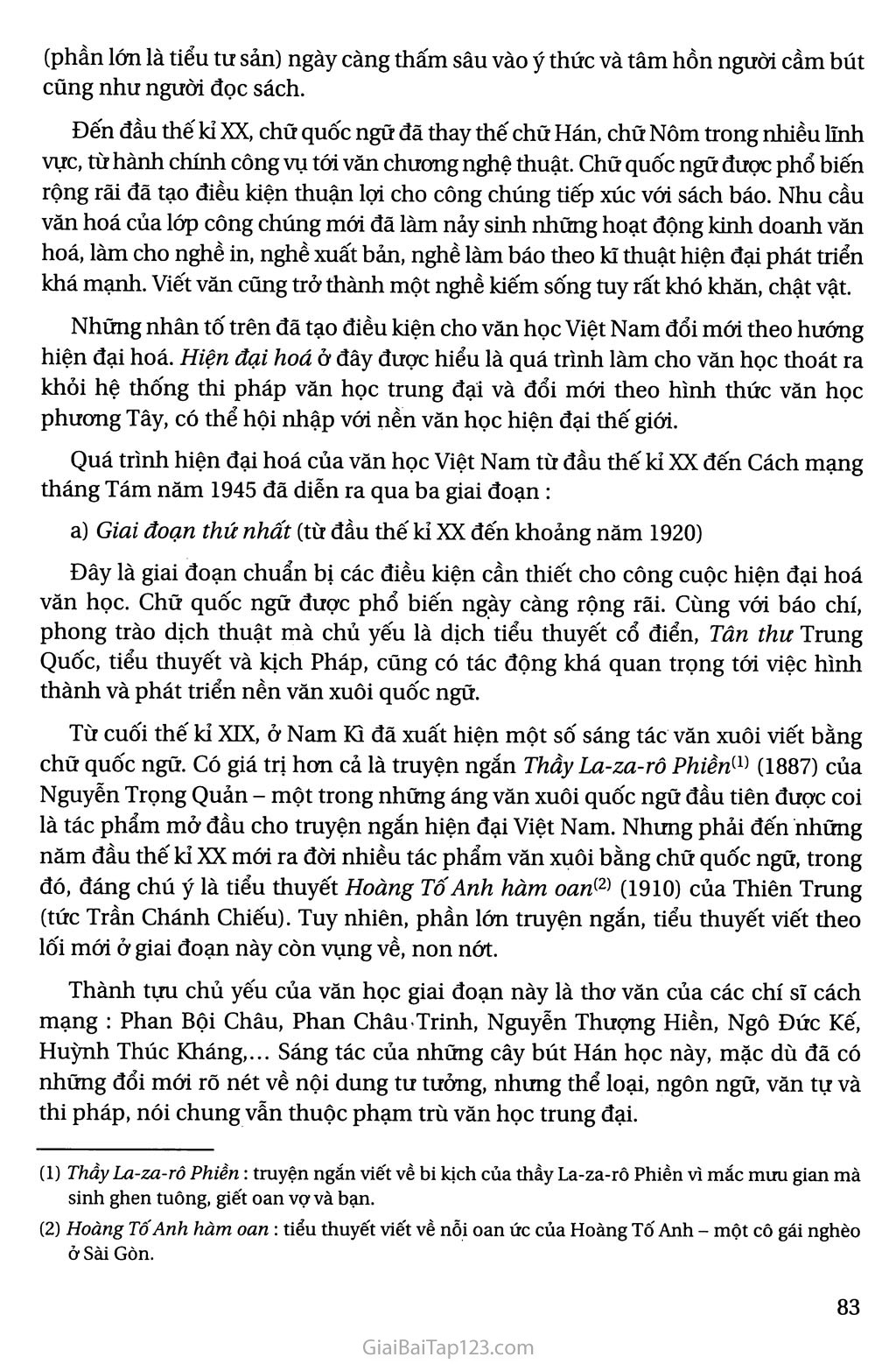 Khái quát văn học Việt Nam từ đầu thế kỉ XX đến cách mạng tháng tám năm 1945 trang 2 Khái quát văn học Việt Nam từ đầu thế kỉ XX đến cách mạng tháng tám năm 1945 trang 2
