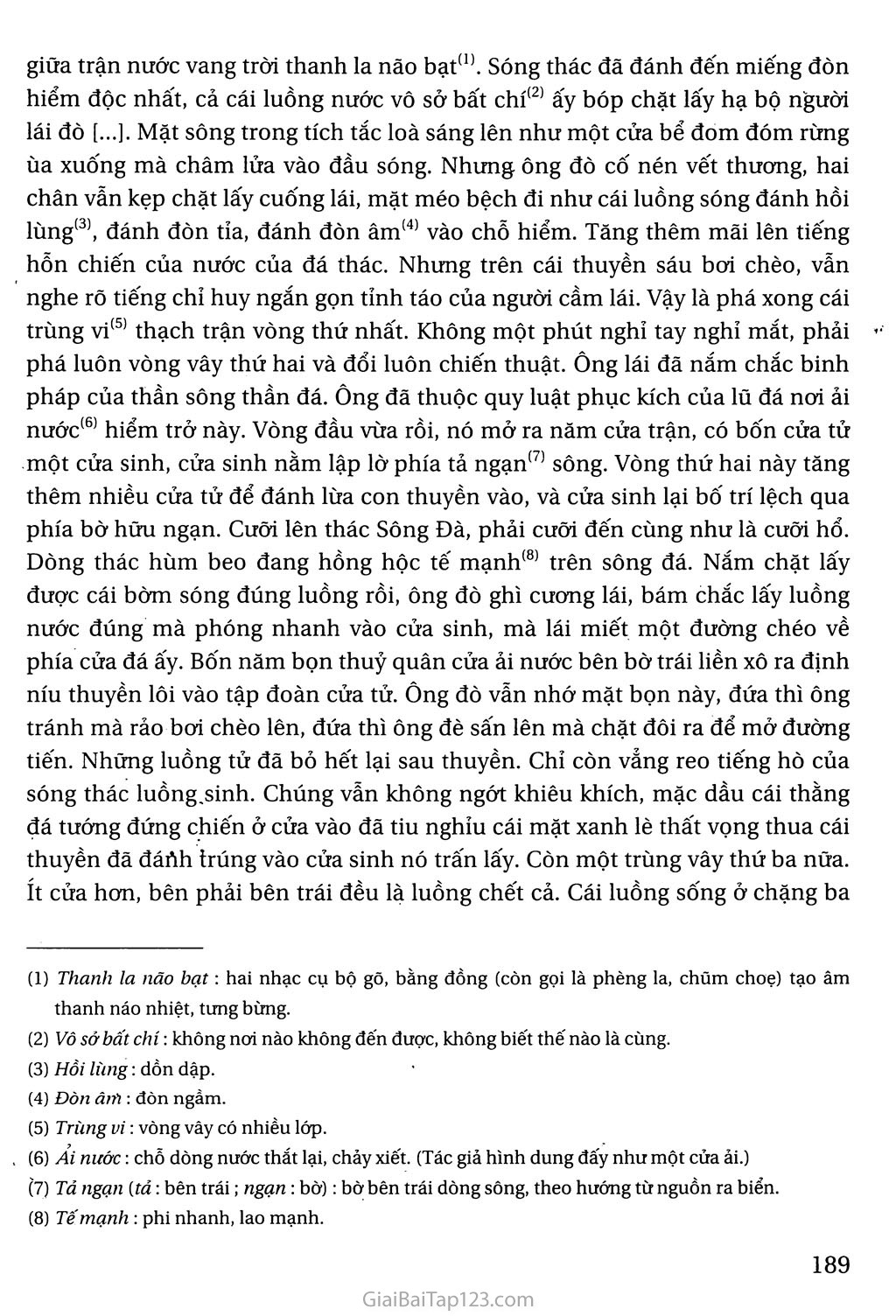 Người lái đò Sông Đà (trích) trang 5