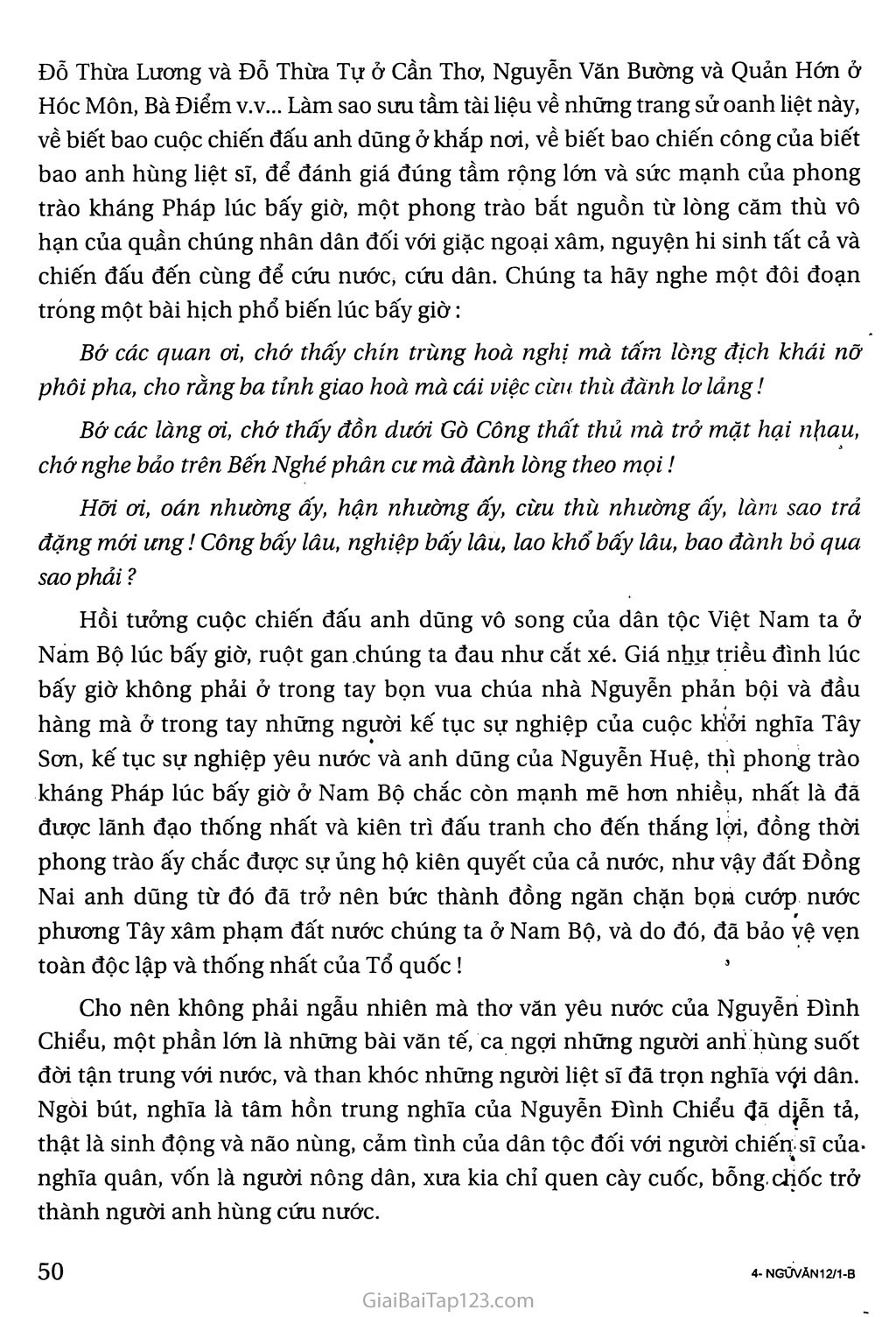 Nguyễn Đình Chiểu, ngôi sao sáng trong văn nghệ của dân tộc trang 4
