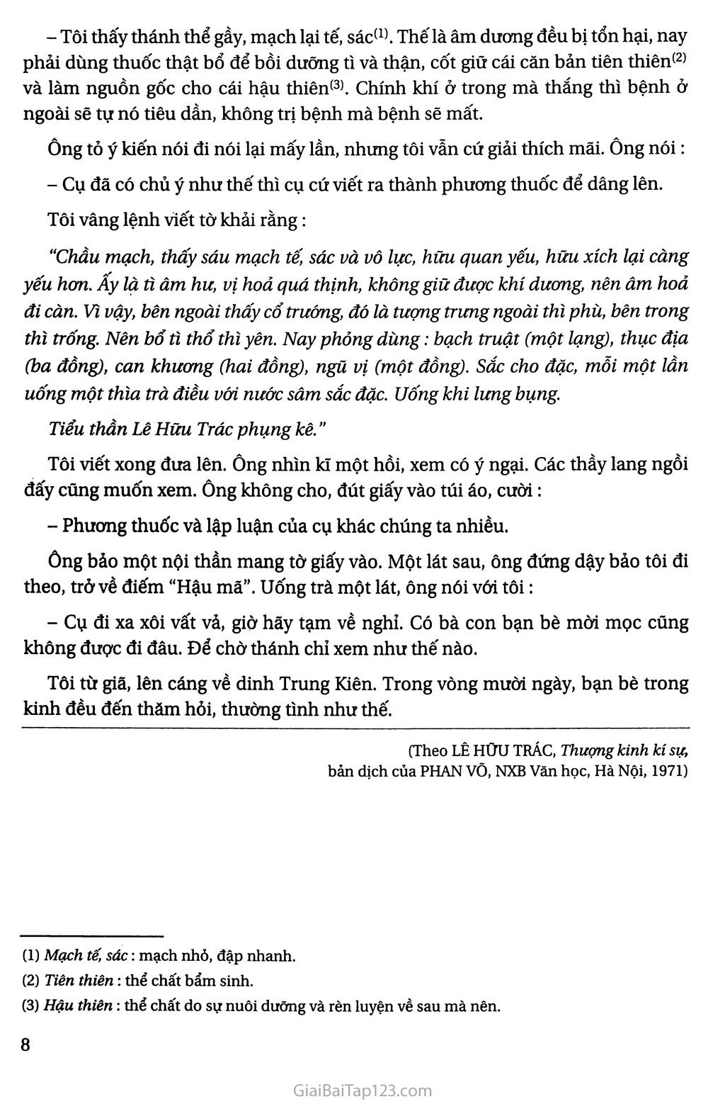Vào phủ chúa Trịnh (trích Thượng kinh ký sự) trang 6