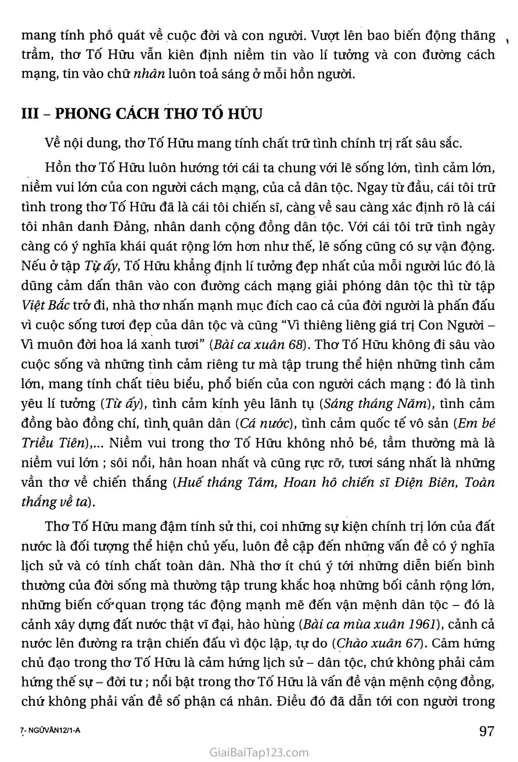 Việt Bắc (trích) trang 4