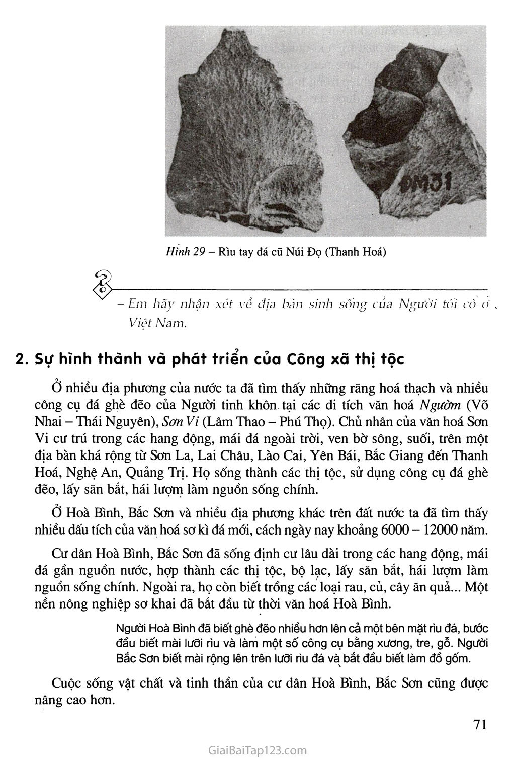 Bài 13: Việt Nam thời nguyên thuỷ trang 2 Bài 13: Việt Nam thời nguyên thuỷ trang 2