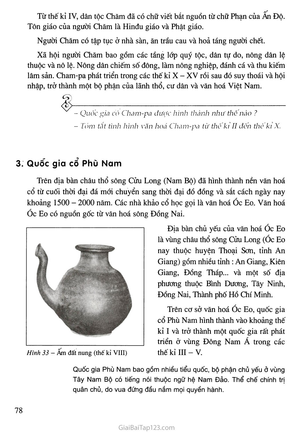Bài 14: Các quốc gia cổ đại trên đất nước Việt Nam trang 5