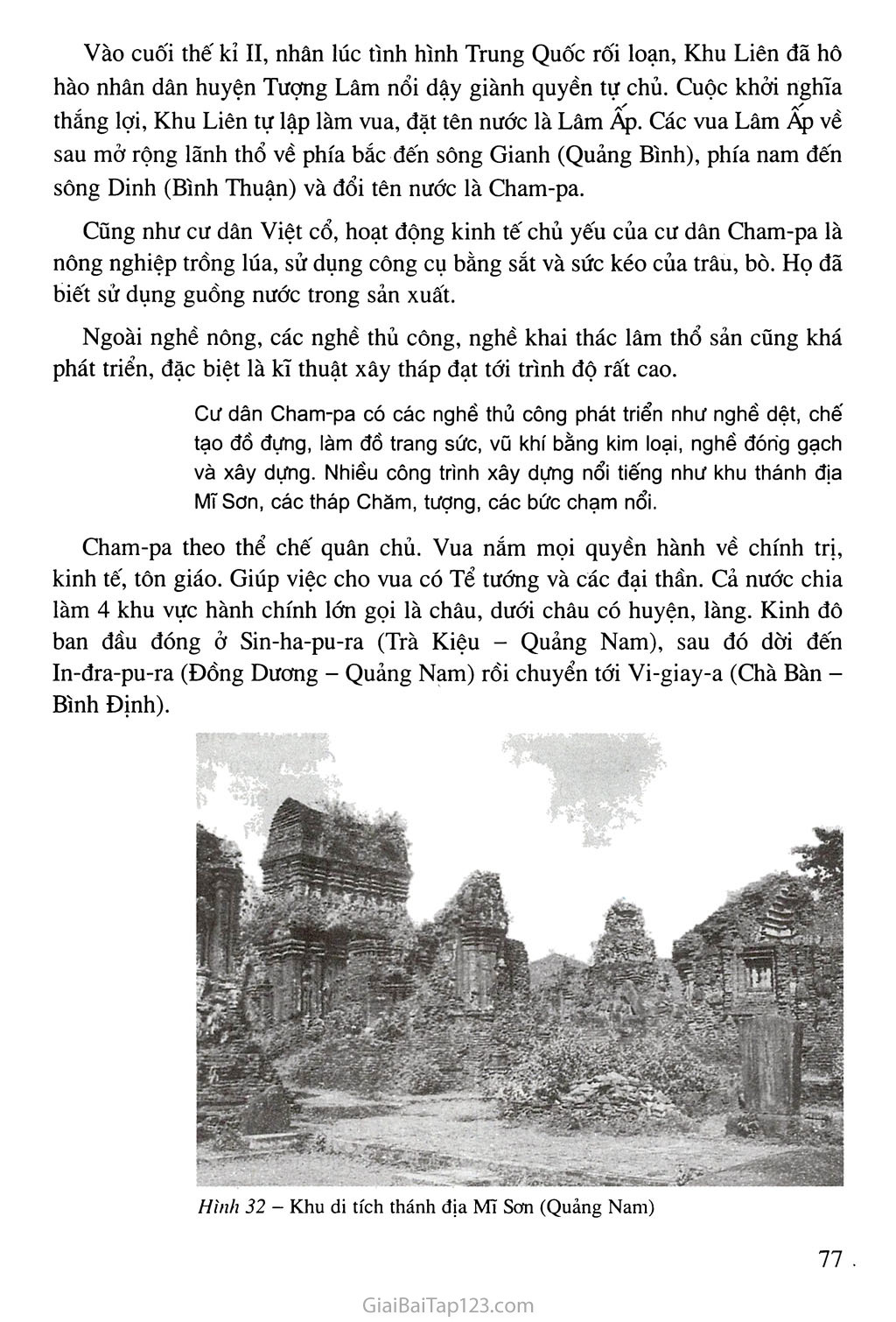 Bài 14: Các quốc gia cổ đại trên đất nước Việt Nam trang 4