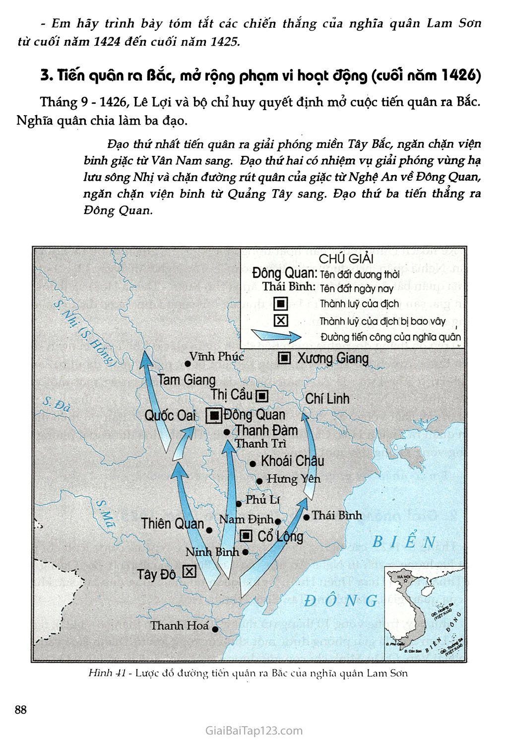 Bài 19 - Cuộc khởi nghĩa Lam Sơn (1418 - 1427) trang 5
