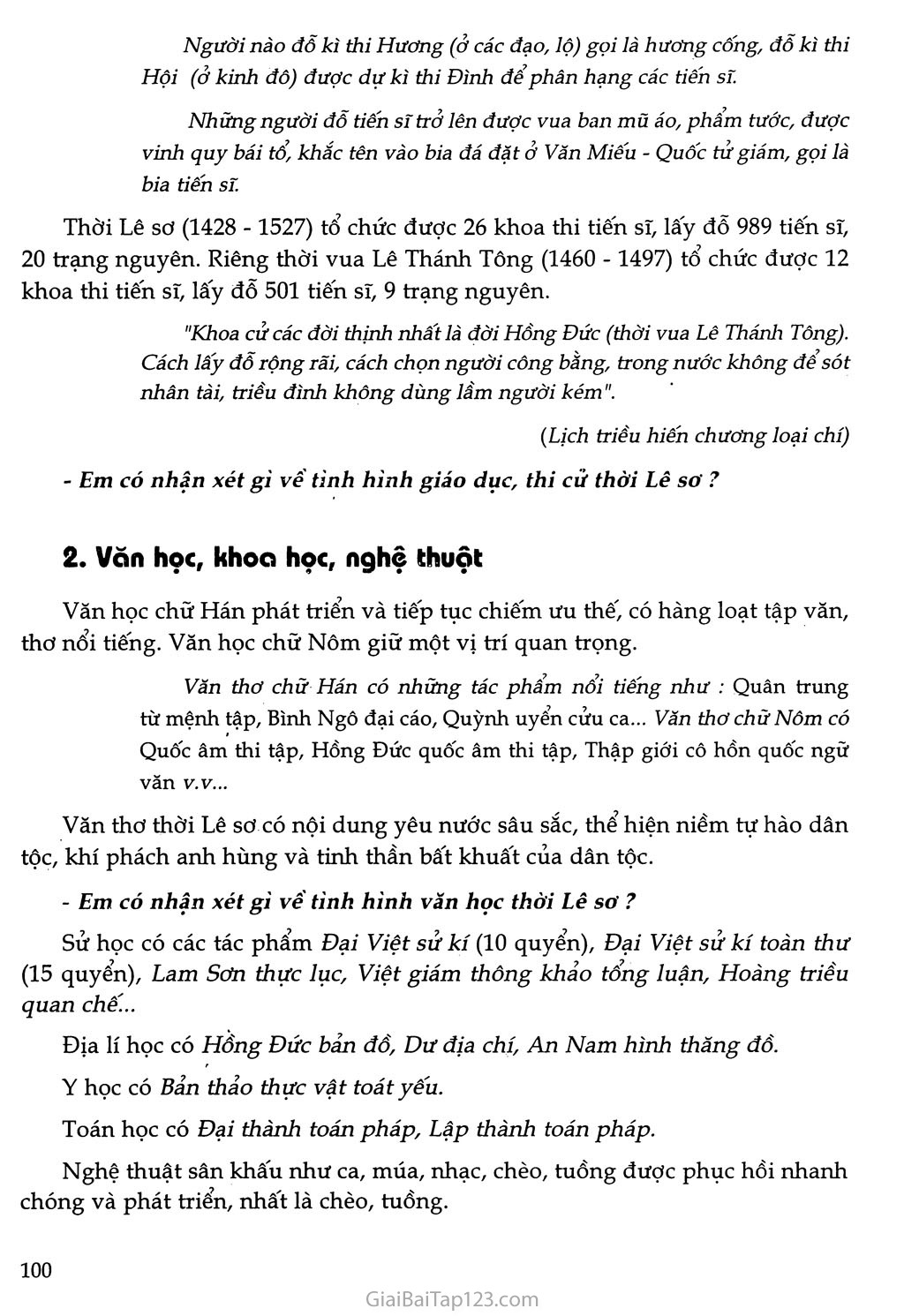 Bài 20 - Nước Đại Việt thời Lê sơ (1428 - 1527) trang 7