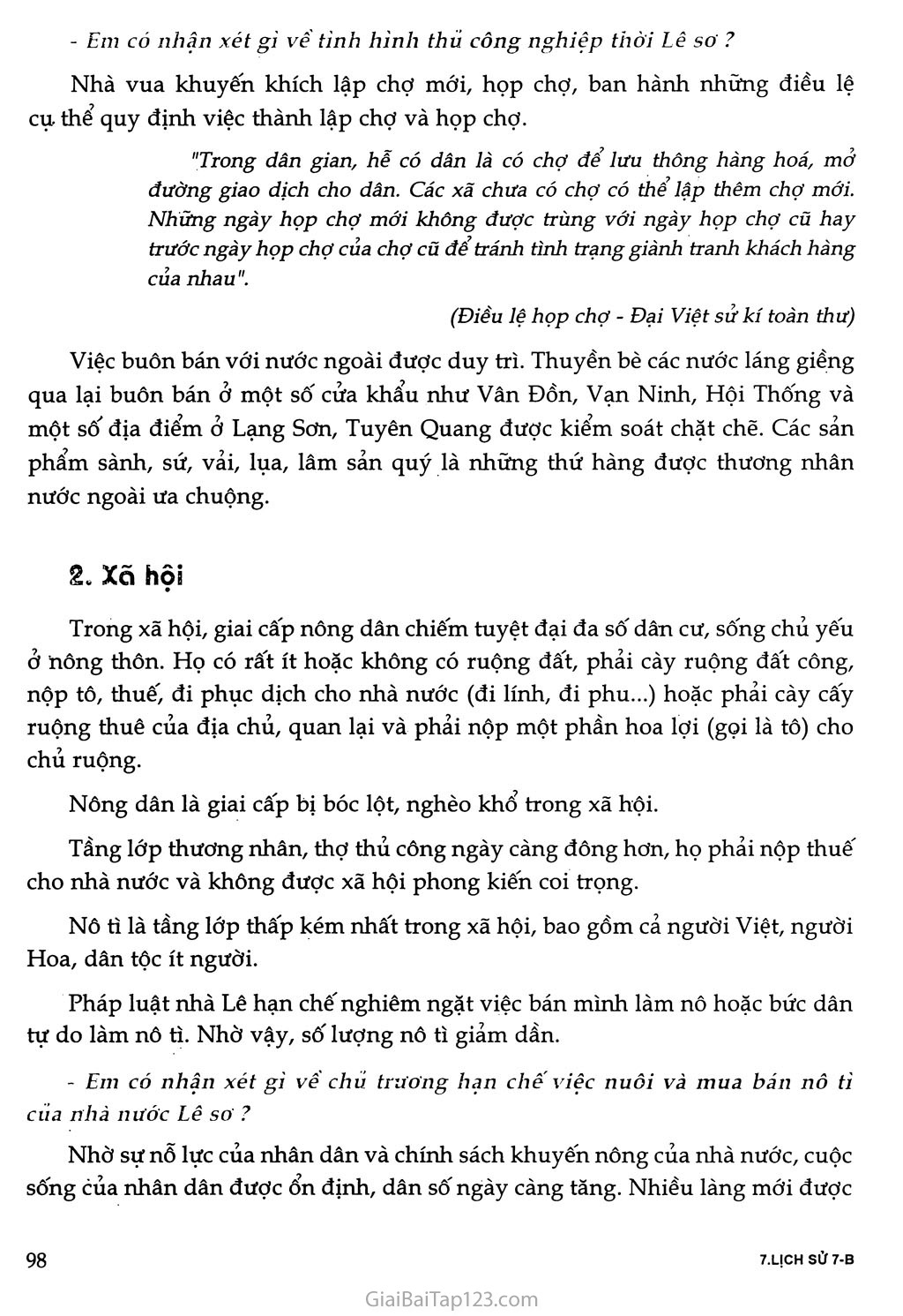 Bài 20 - Nước Đại Việt thời Lê sơ (1428 - 1527) trang 5