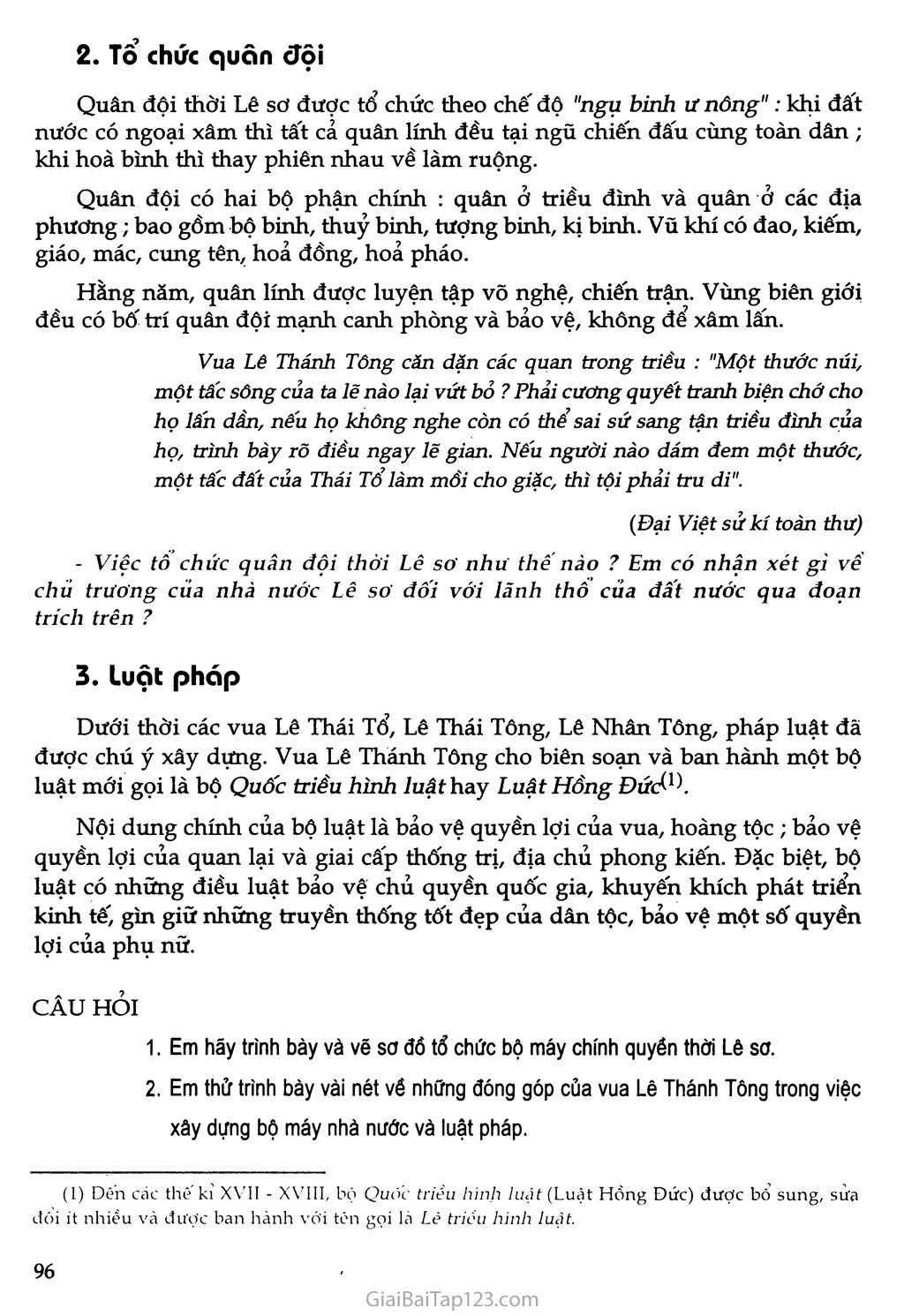 Bài 20 - Nước Đại Việt thời Lê sơ (1428 - 1527) trang 3