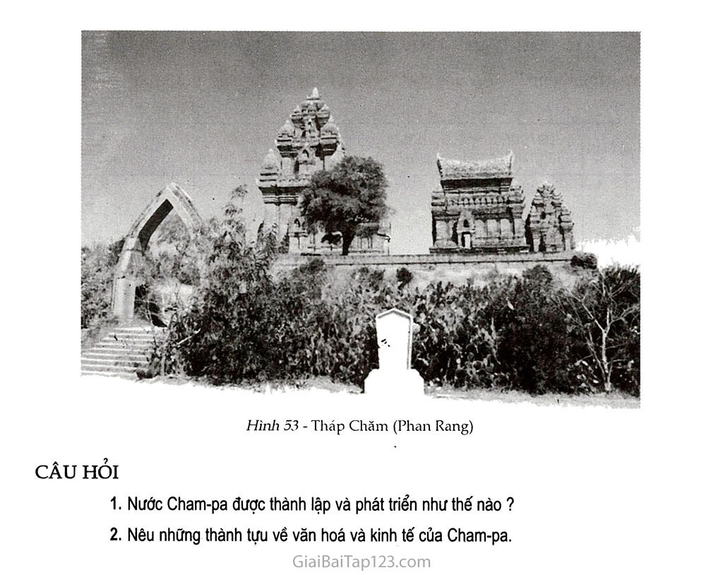 Bài 24 - Nước Cham - pa từ thế kỉ II đến thế kỉ X (1 tiết) trang 4