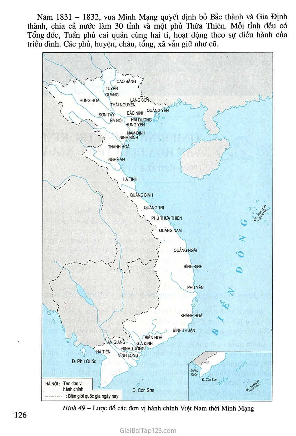 Bài 25: Tình hình chính trị, kinh tế, văn hoá dưới triều Nguyễn (Nửa đầu thế kỉ XIX) trang 2