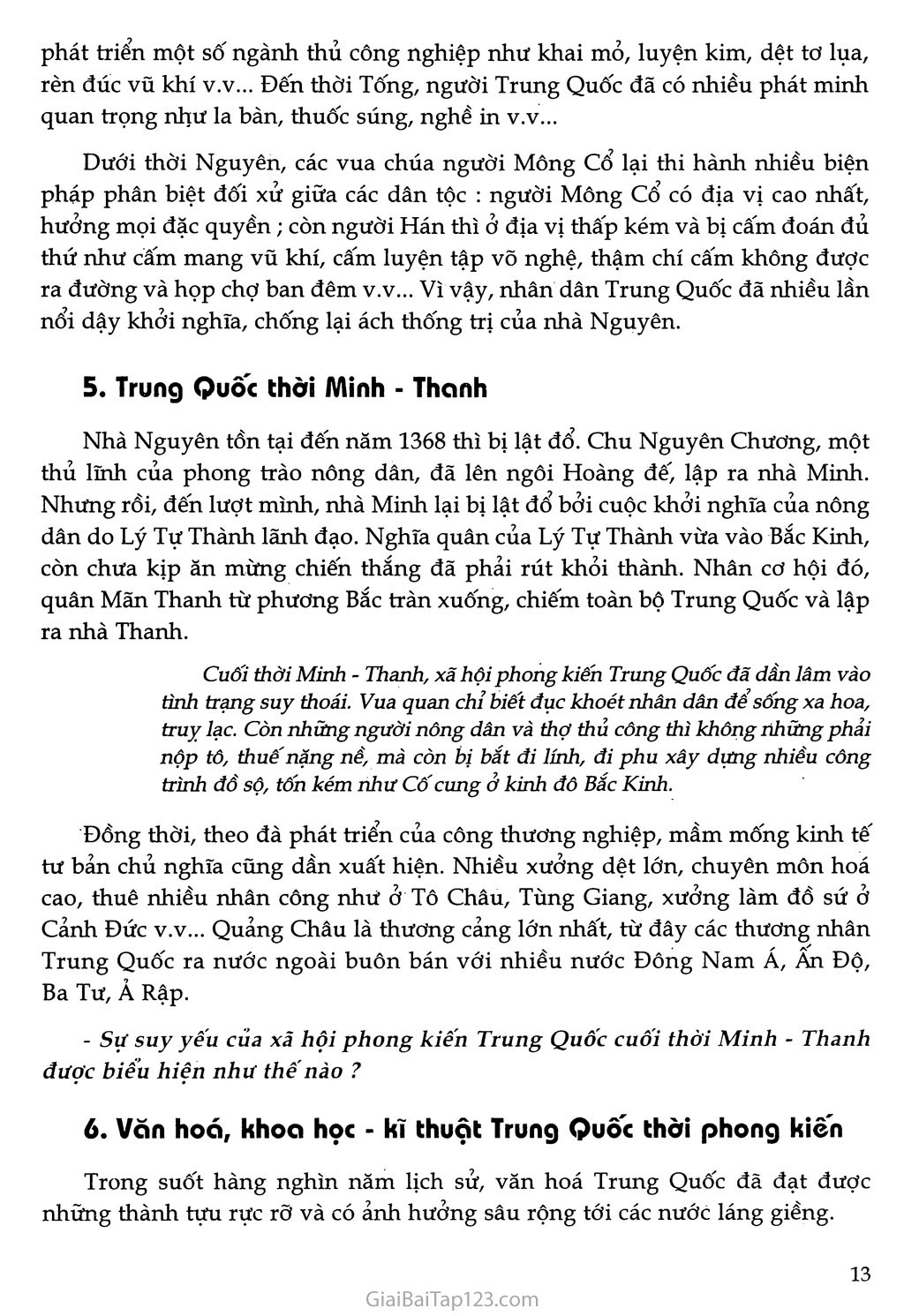 Bài 4 - Trung Quốc thời phong kiến trang 4