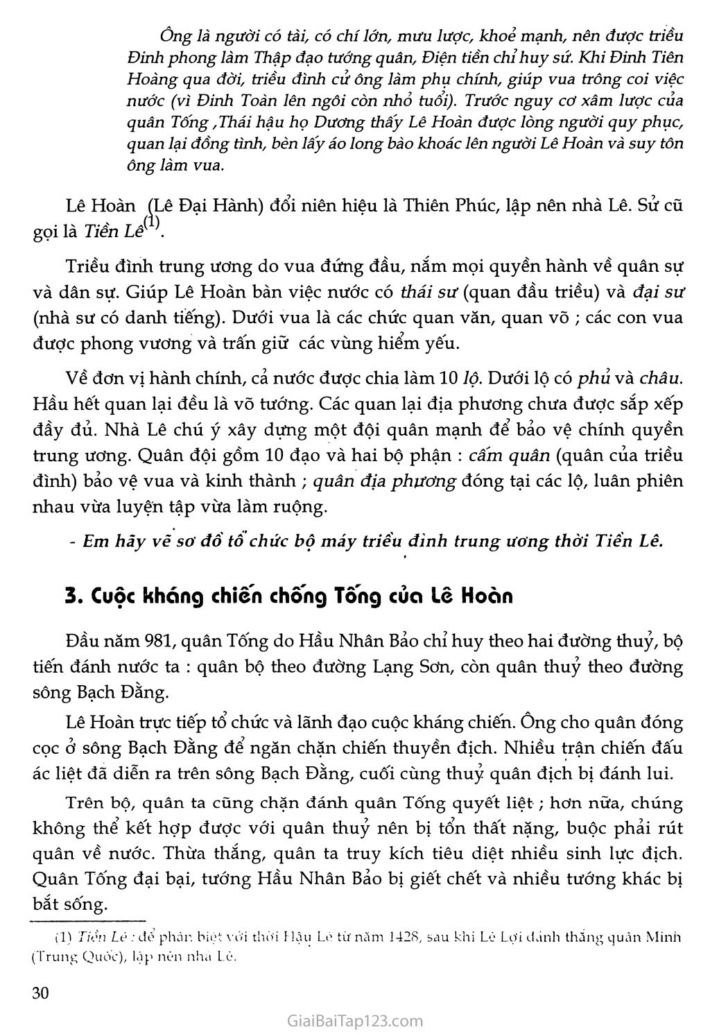 Bài 9 - Nước Đại cồ Việt thời Đinh - Tiền Lê trang 3