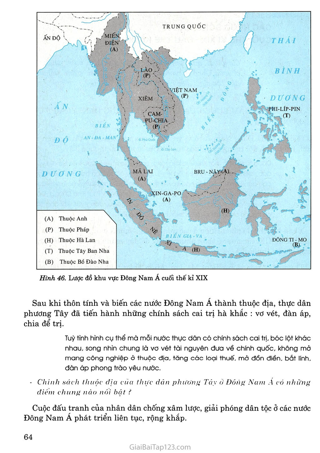 Bài 11: Các nước Đông Nam Á cuối thế kỉ XIX - đầu thế kỉ XX trang 2