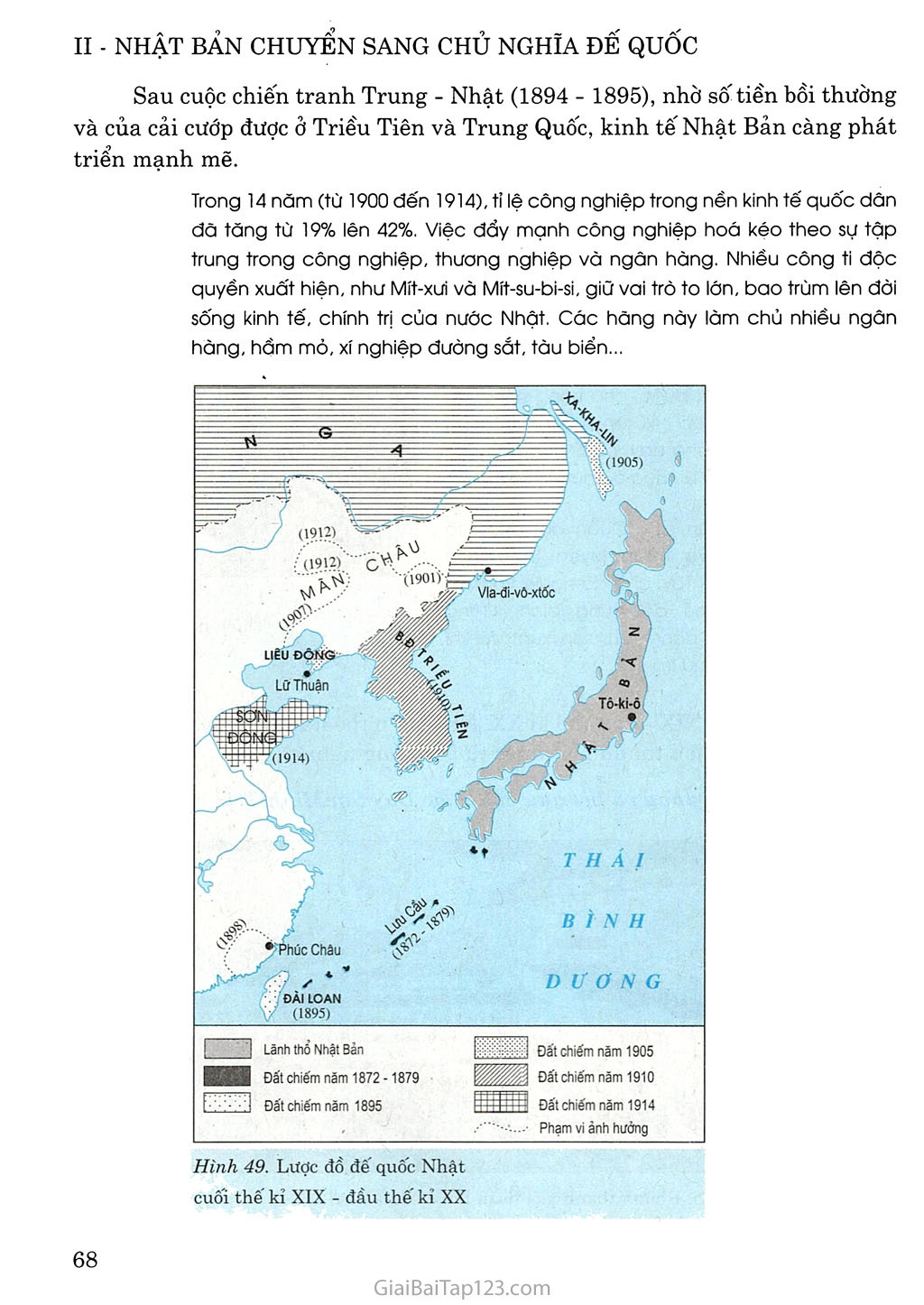 Bài 12: Nhật Bản giữa thế kỉ XIX - đầu thế kỉ XX trang 3