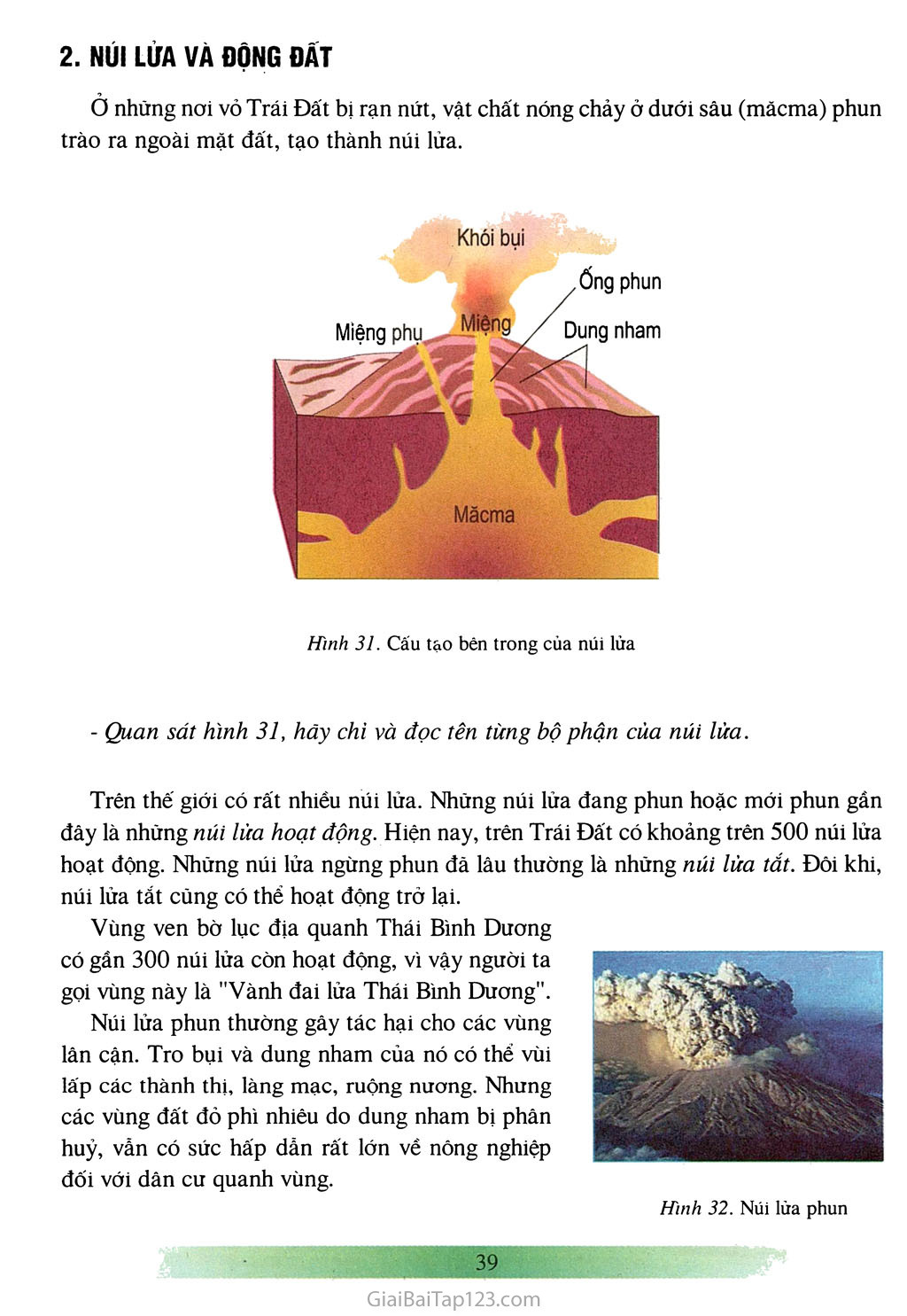 Bài 12: Tác động của nội lực và ngoại lực trong việc hình thành địa hình bề mặt Trái Đất (1 tiết) trang 3
