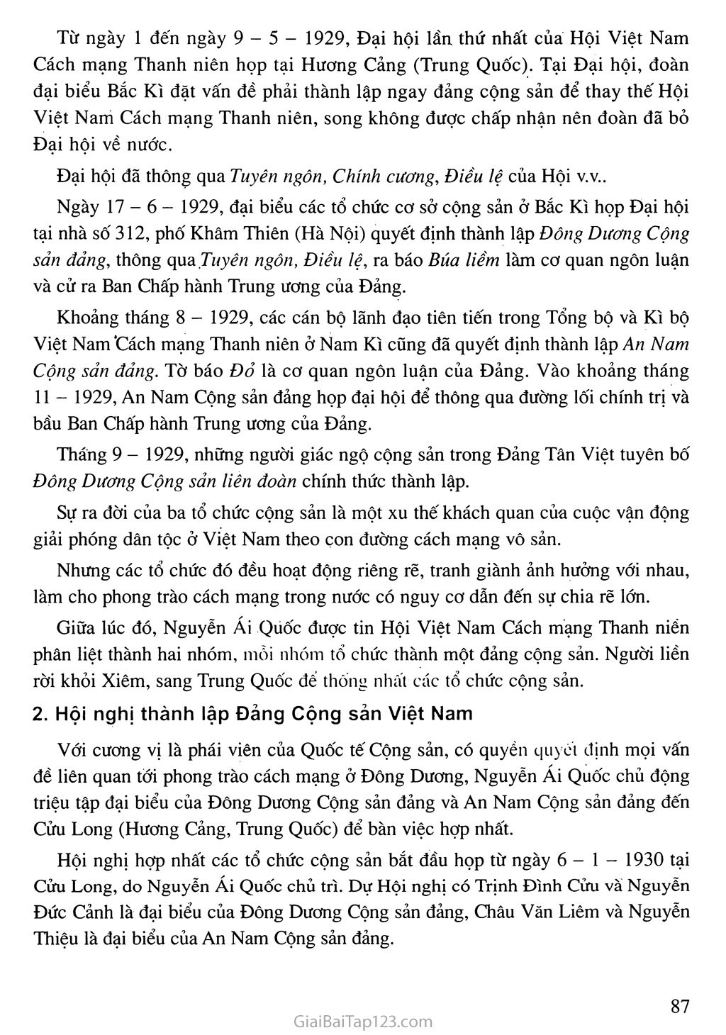 Bài 13. Phong trào dân tộc dân chủ ở Việt Nam từ năm 1925 đến năm 1930 trang 5