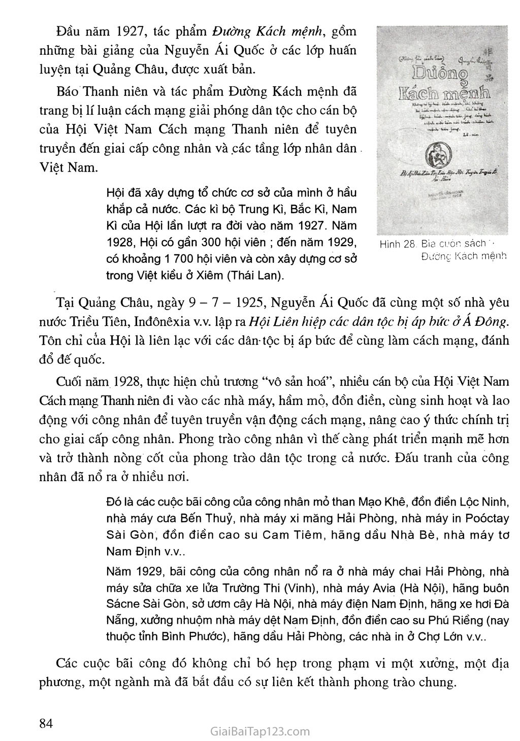 Bài 13. Phong trào dân tộc dân chủ ở Việt Nam từ năm 1925 đến năm 1930 trang 2