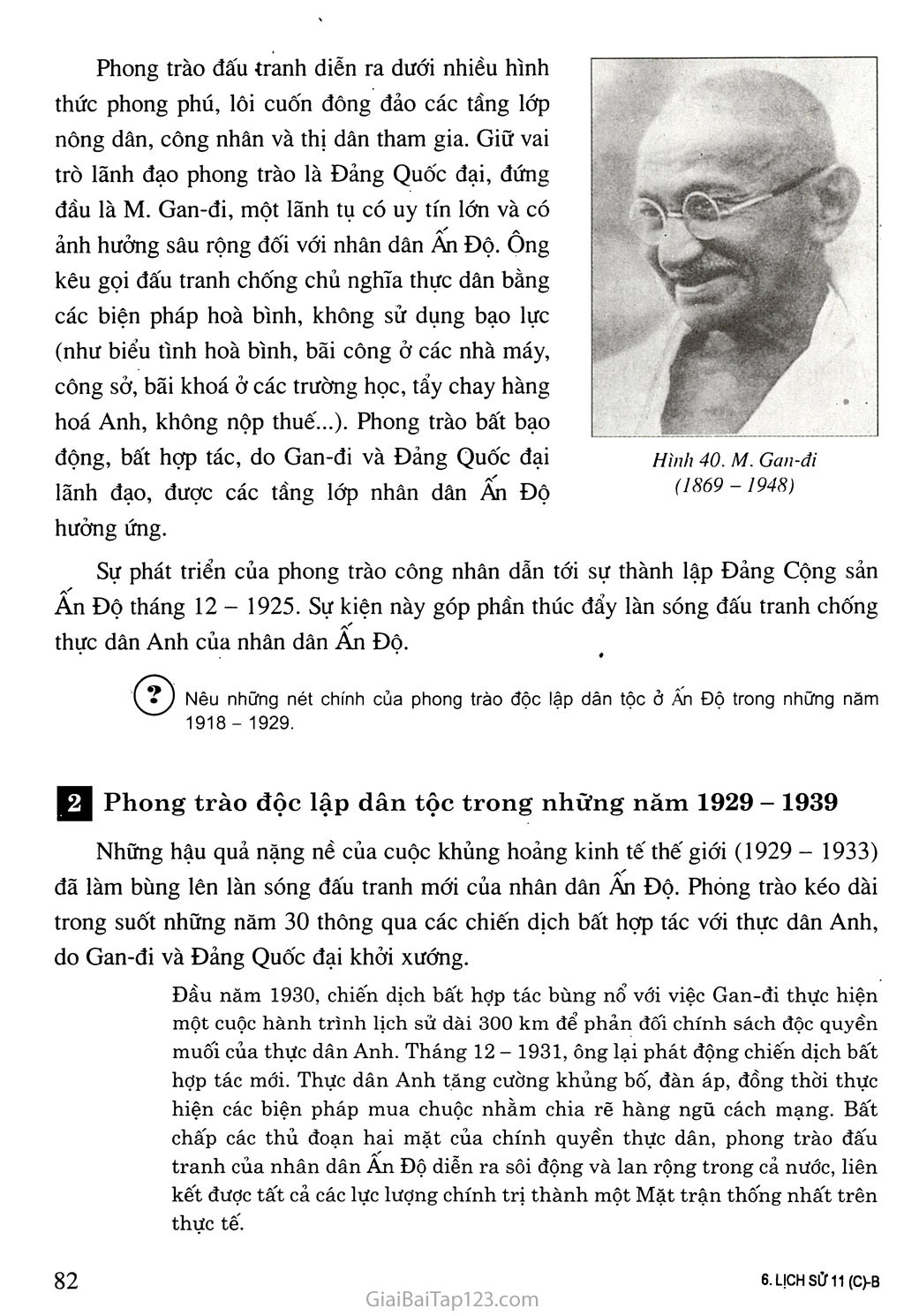 Bài 15. Phong trào cách mạng ở Trung Quốc và Ấn Độ (1918 - 1939) trang 4